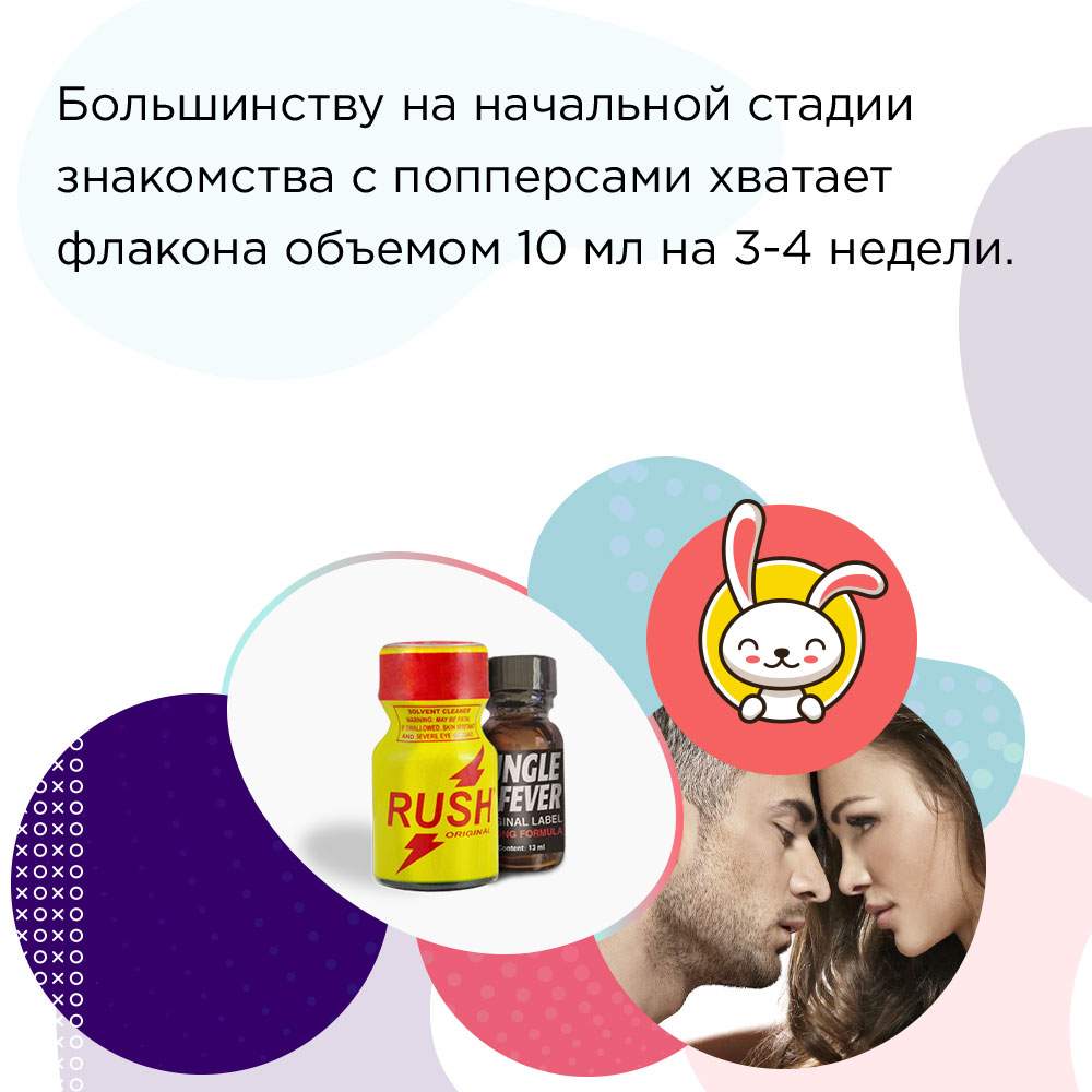 на сколько хватает попперса 10 мл
